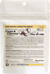 2in1 Shampoo & Duschgel Pulver Baumwollblüten StepOne 