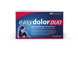 easydolor DUO 200 mg/500 mg Filmtabletten 20 Stück 