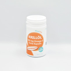 Krillöl 500 mg Omega-3 Forte 