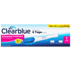 Clearblue Schwangerschaftstest Frueh 