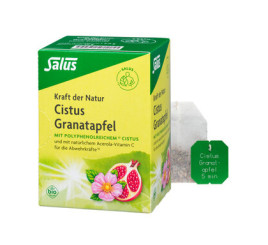 Salus® Kraft der Natur Cistus Granatapfel Kräutertee 