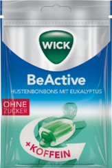 WICK BeActive Ohne Zucker Hustenbonbons 72g 