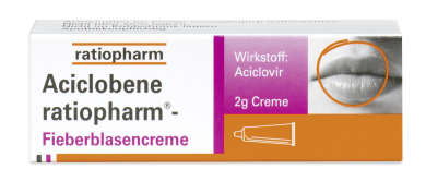 Aciclobene ratiopharm Fieberblasencreme 