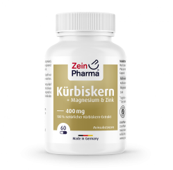 ZeinPharma Kürbiskern Kapseln 400mg 