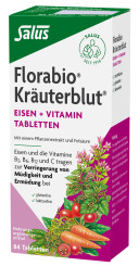 Florabio® Kräuterblut®-Tabletten mit Eisen 