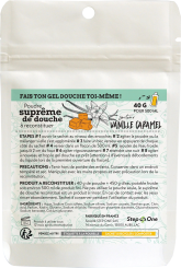 Duschgel Pulver Vanille-Karamel StepOne 