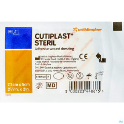 CUTIPLAST Wundverband steril 5 x 7,2 cm 
