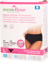 Bio Periodenslip Masmi Reuse - Waschbar - Größe L 