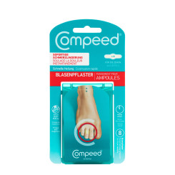 Compeed Blasenpflaster Hydrokolloid-System Zeh Größe XS 