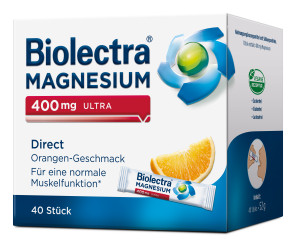 Biolectra<sup>®</sup> Magnesium 400 mg ultra Direct Orange Micro-Pellets 