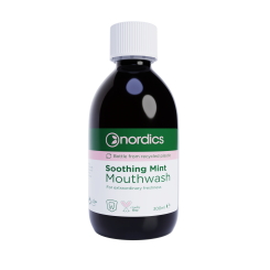 Nordics Mundwasser beruhigende frische Minze 