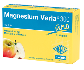 Magnesium Verla 300 uno Apfel 