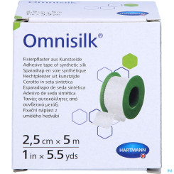 OMNISILK FIXPFL 5MX 2,5CM 1ST 