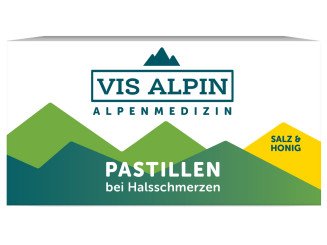 VIS ALPIN Alpensalzpastillen Honig 
