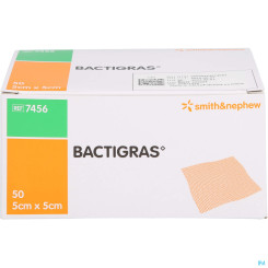 Bactigras Gaze 5 x 5 cm 