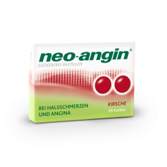 Neo-angin<sup>®</sup> Kirsche Pastillen zuckerfrei 