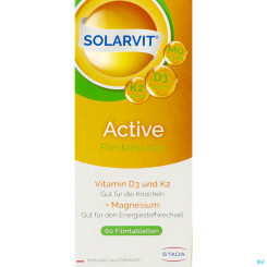 SOLARVIT<sup>®</sup> Active D3 K2 Mg Filmtabletten 