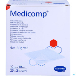 Medicomp steril 4fach 10x10cm 