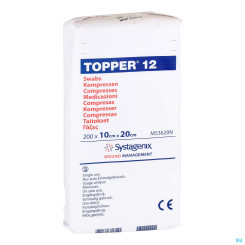 TOPPER 12 KOMPR UST 10X20CM 200ST 