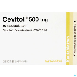 CEVITOL KTBL 500MG 30ST 