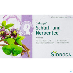 SIDROGA TEE SCHLAF +NERVEN 20ST 