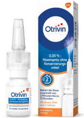 Otrivin Nasenspray 0,05% ohne Konservierungsmittel 