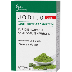 doc nature’s Jod 100 Forte+ Algen-Complex Tabletten 