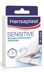 hansaplast Sensitive für empfindliche Haut zuschneidbar 1m x 8cm 