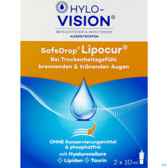 HYLO-VISION<sup>®</sup> SafeDrop<sup>®</sup> Lipocur<sup>®</sup> 