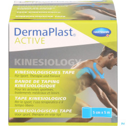Dermapl Tape Kinesio 5x5 Bla 