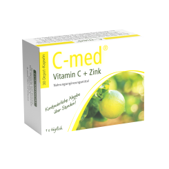 C-med® Vitamin C + Zink Depot-Kapseln 