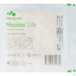 MEPILEX LITE 10X10CM 1ST 