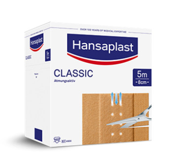 Hansaplast Classic 5m x 8cm 48690 