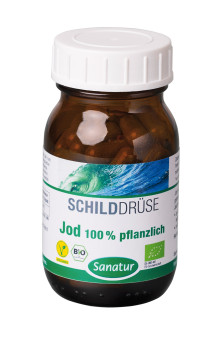 Sanatur Jod Kapseln 100% pflanzlich BIO 