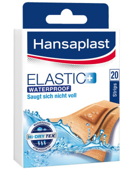 Hansaplast Elastic+ Waterproof Strips 20ST 