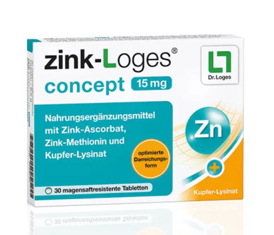 zink-Loges® concept 15 mg Tabletten 