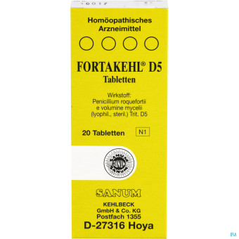 FORTAKEHL D  5 TBL 20ST 