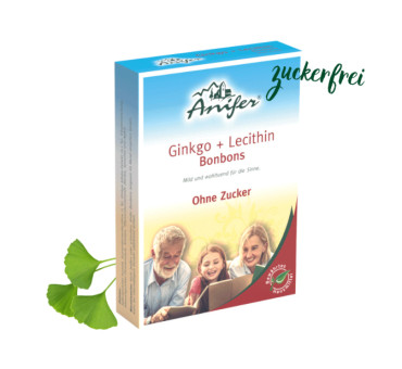 Anifer® Ginkgo + Lecithin Bonbons zuckerfrei 