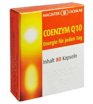 Doskar CoEnzym Q10 Kapseln 80 Stück 