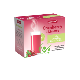Apoforce® Cranberry mit Limettengeschmack 