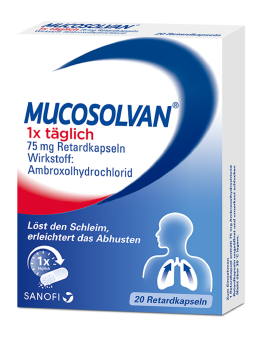 Mucosolvan® 1x täglich 75mg Retardkapseln 20 Stück 