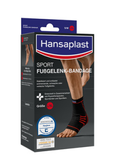 Hansaplast Fußgelenk-Bandage Sport S/M 