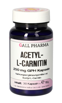 Acetyl-L-Carnitin 250 mg GPH Kapseln 