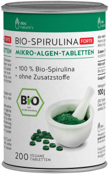 doc nature’s BIO-SPIRULINA FORTE MIKRO-ALGEN-TABLETTEN 