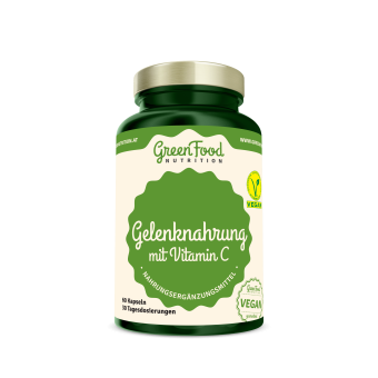 GreenFood Nutrition Gelenknahrung mit Vitamin C 60 Kapseln 