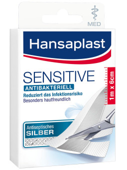 Hansaplast Sensitive  1m x 6cm 