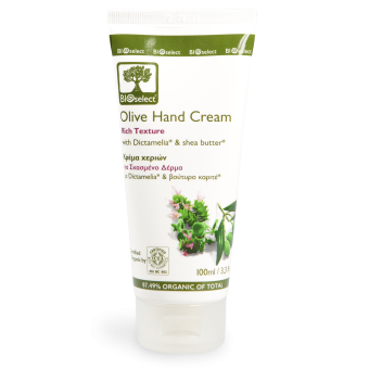 Bioselect Olive Hand Cream Rich Texture 