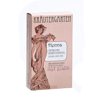 Henna Pulver Stark Rot 80g 