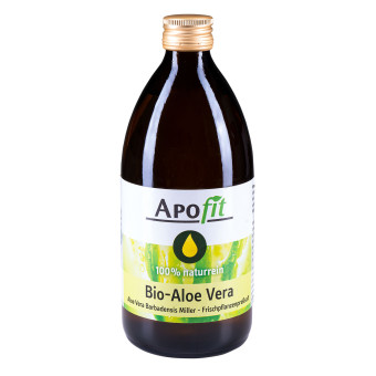 APOfit Bio Aloe Vera Saft Frischpflanzenpreßsaft 500ml 