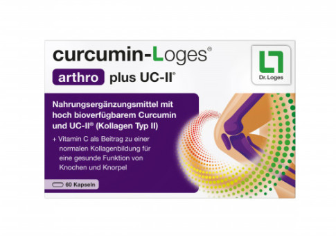 curcumin-Loges® arthro plus UC-II® Kapseln 